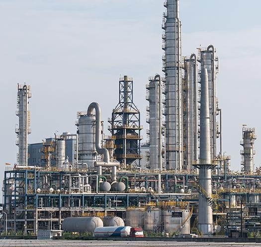 une usine industrielle