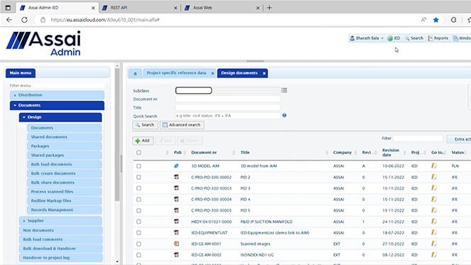 Sistema de gerenciamento e controle de documentos